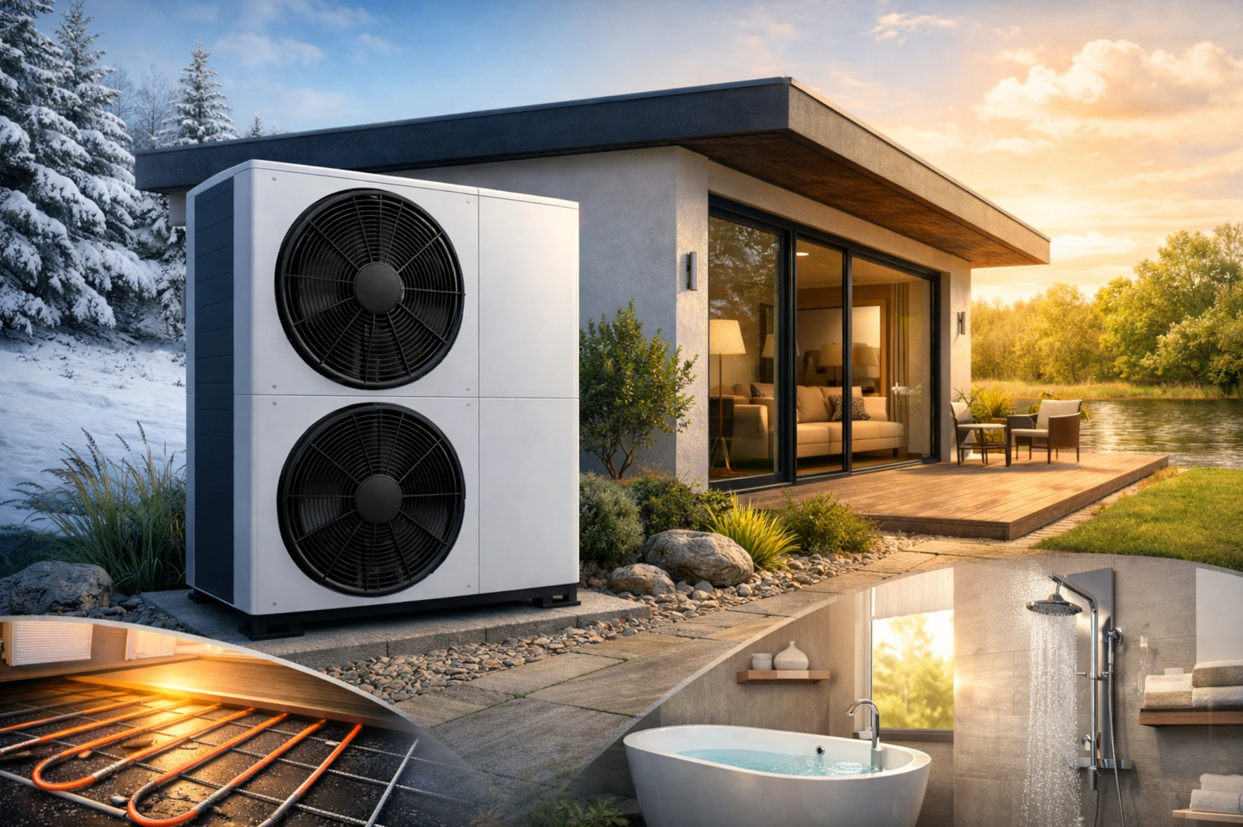 Venkovní jednotka tepelného čerpadla Master Therm